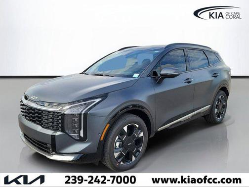 Shadow Matte Gray 2026 Kia Sportage Hybrid SX-Prestige