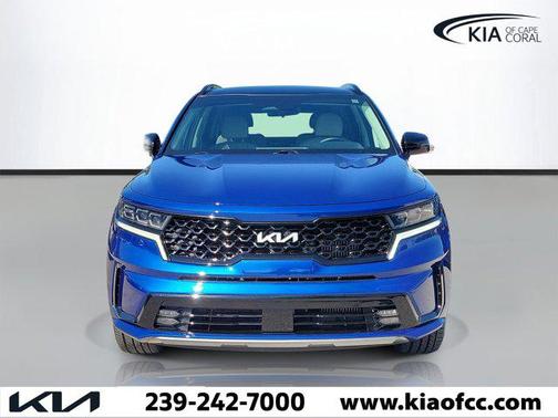 Sapphire Blue 2022 Kia Sorento SX