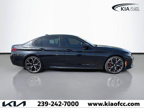 Black Sapphire Metallic 2023 BMW 530 i