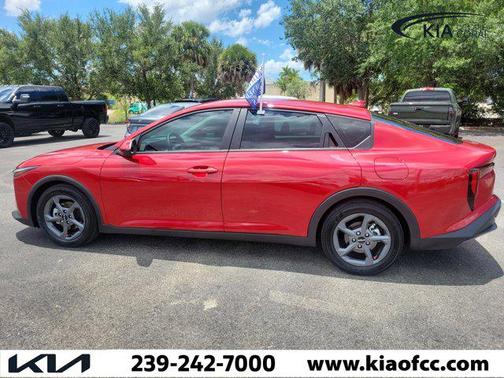 Currant Red 2025 Kia K4 LXS