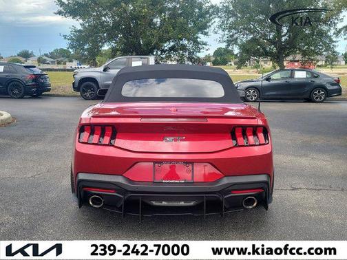 RAPID RED MET TINTED CC 2024 Ford Mustang GT Premium