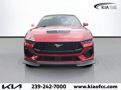 RAPID RED MET TINTED CC 2024 Ford Mustang GT Premium