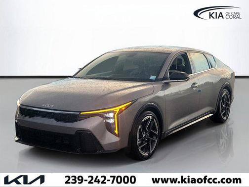 Steel Gray 2026 Kia K4 GT-Line