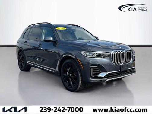 Arctic Grey Metallic 2022 BMW X7 xDrive40i