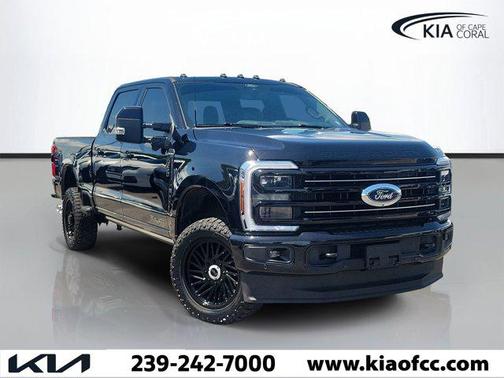 AGATE BLACK METALLIC 2026 Ford F-350 Platinum