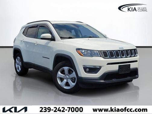 White Clearcoat 2018 Jeep Compass Latitude