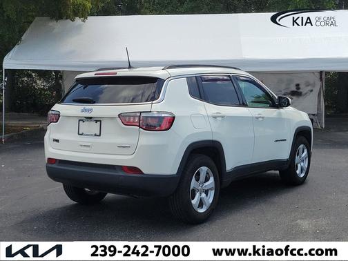 White Clearcoat 2018 Jeep Compass Latitude