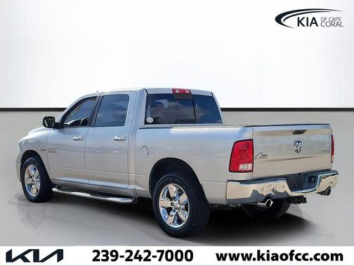 Bright Silver Metallic Clearcoat 2016 RAM 1500 Big Horn