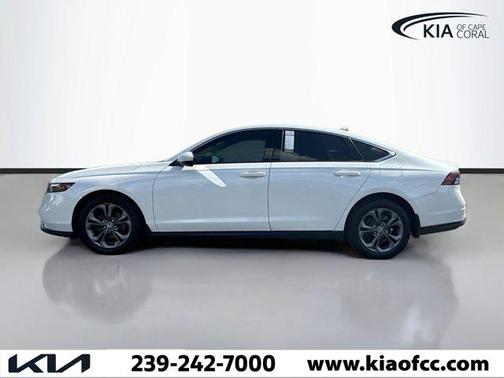 Platinum White Pearl 2023 Honda Accord EX