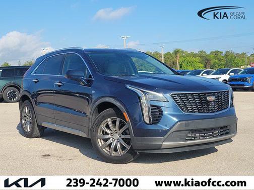 Twilight Blue Metallic 2019 Cadillac XT4 Premium Luxury
