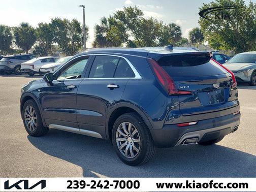 Twilight Blue Metallic 2019 Cadillac XT4 Premium Luxury