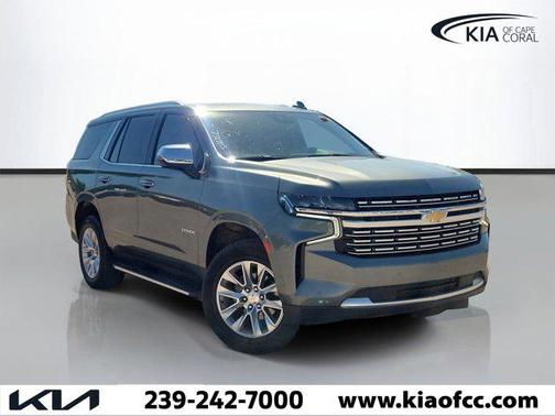 Silver Sage Metallic 2024 Chevrolet Tahoe Premier