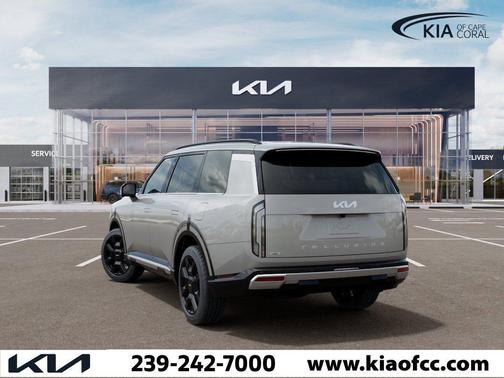 Ivory Silver 2027 Kia Telluride Hybrid SX