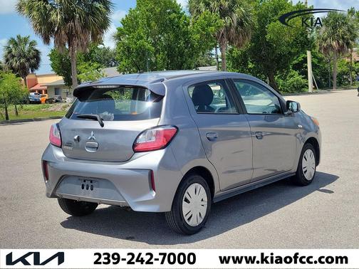 Silver 2021 Mitsubishi Mirage Carbonite Edition