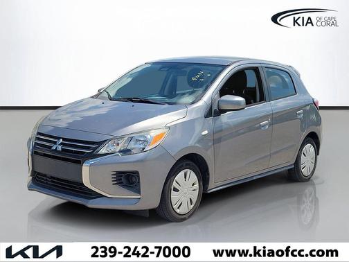 Silver 2021 Mitsubishi Mirage Carbonite Edition
