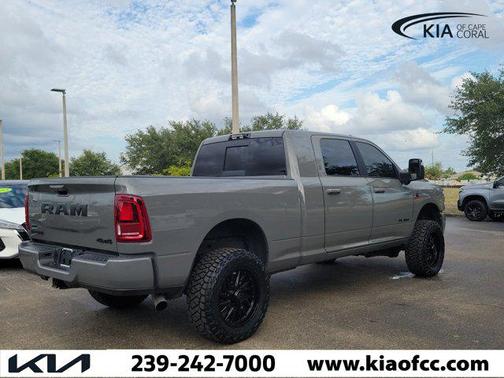 Ceramic Gray Clearcoat 2026 RAM 2500 Laramie Mega Cab 4x4 6'4' Box
