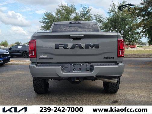 Ceramic Gray Clearcoat 2026 RAM 2500 Laramie Mega Cab 4x4 6'4' Box