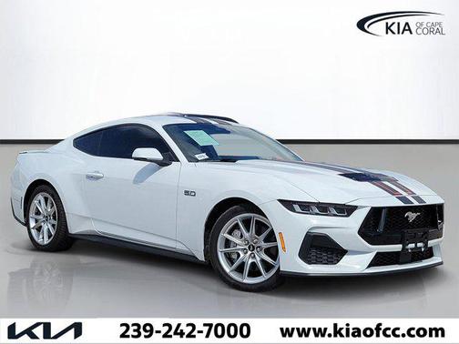 OXFORD WHITE 2024 Ford Mustang GT Premium