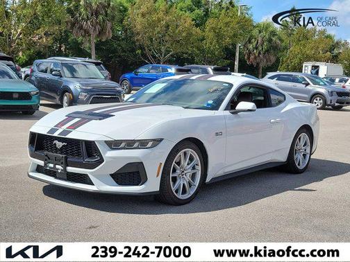 OXFORD WHITE 2024 Ford Mustang GT Premium