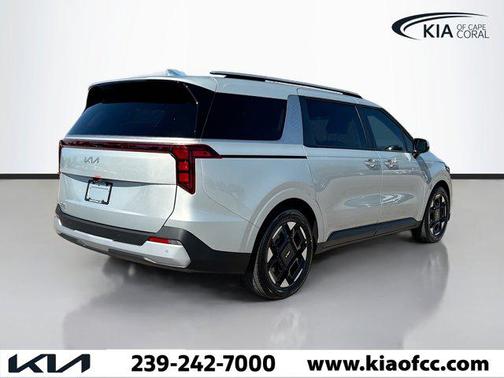 Ivory Silver 2026 Kia Carnival EX