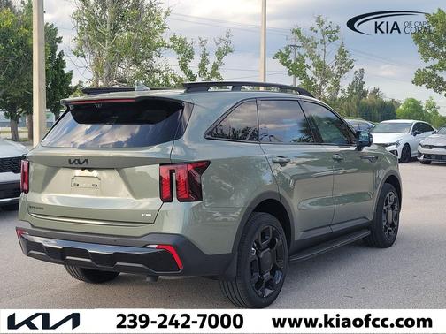 Jungle Green 2026 Kia Sorento SX