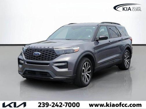 CARBONIZED GRAY METALLIC 2022 Ford Explorer ST-Line