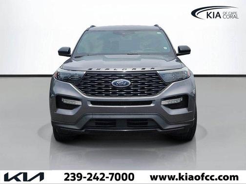 CARBONIZED GRAY METALLIC 2022 Ford Explorer ST-Line