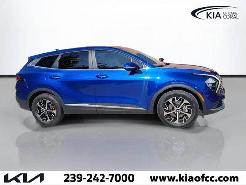 Sapphire Blue 2023 Kia Sportage EX