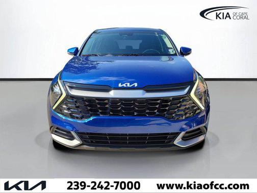 Sapphire Blue 2023 Kia Sportage EX