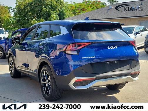 Sapphire Blue 2023 Kia Sportage EX