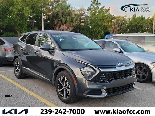 Gravity Gray 2023 Kia Sportage EX