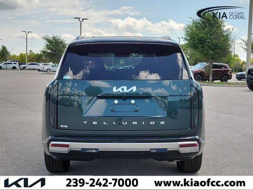 Black Jade Green 2027 Kia Telluride Hybrid SX