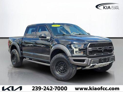 SHADOW BLACK 2017 Ford F-150 Raptor