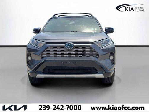 Magnetic Gray Metallic w/Midnight Black Roof 2020 Toyota RAV4 Hybrid SE