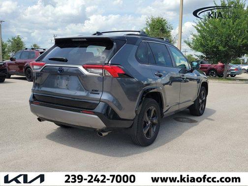 Magnetic Gray Metallic w/Midnight Black Roof 2020 Toyota RAV4 Hybrid SE