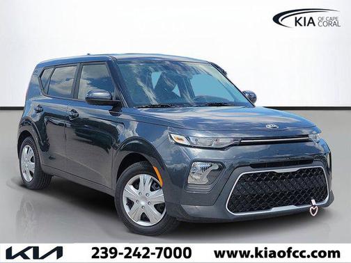 Gravity Grey 2020 Kia Soul LX