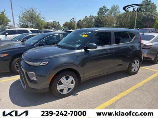 Gravity Grey 2020 Kia Soul LX