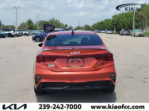 Fire Orange 2023 Kia Forte GT-Line