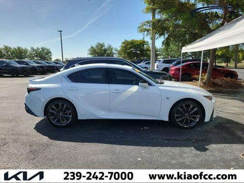 Ultra White 2024 Lexus IS 350 Base