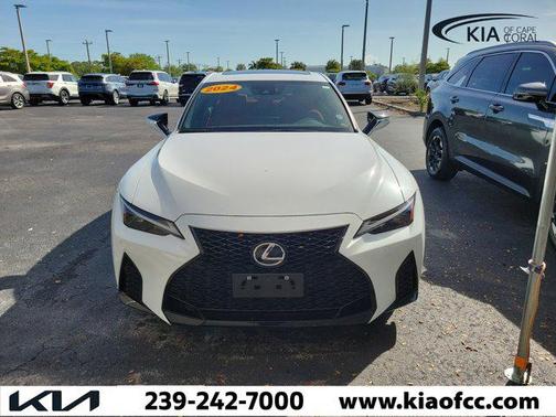 Ultra White 2024 Lexus IS 350 Base