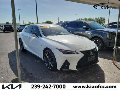 Ultra White 2024 Lexus IS 350 Base