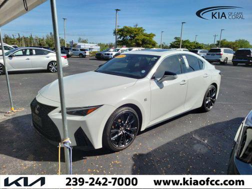 Ultra White 2024 Lexus IS 350 Base