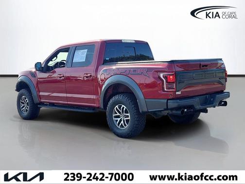 RUBY RED METALLIC TINTED CC 2017 Ford F-150 Raptor