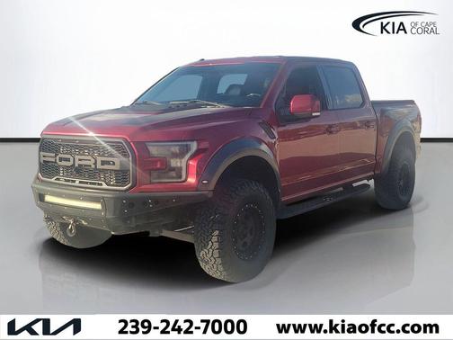 RUBY RED METALLIC TINTED CC 2017 Ford F-150 Raptor