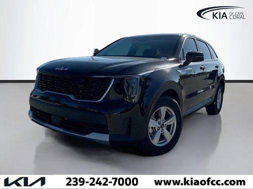 Ebony Black 2026 Kia Sorento LX