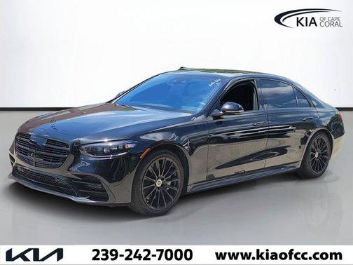 Black 2023 Mercedes-Benz S-Class 4MATIC