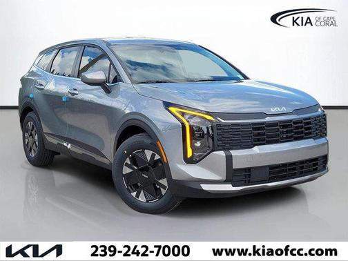 Steel Gray 2026 Kia Sportage Hybrid LX