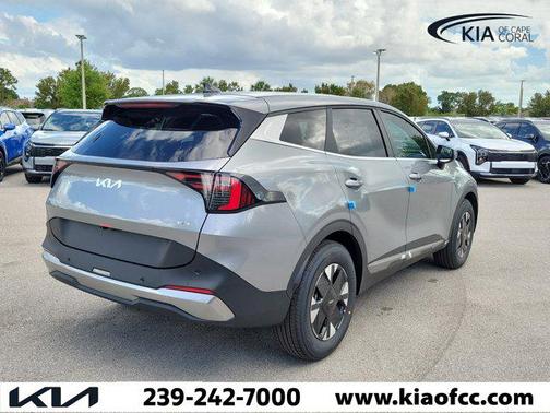 Steel Gray 2026 Kia Sportage Hybrid LX