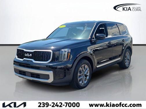 Ebony Black 2023 Kia Telluride LX