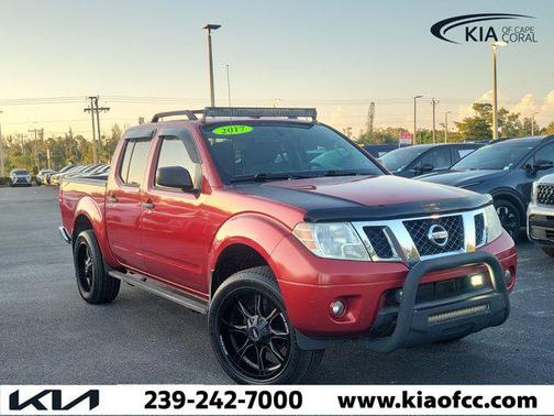 Lava Red 2017 Nissan Frontier SV